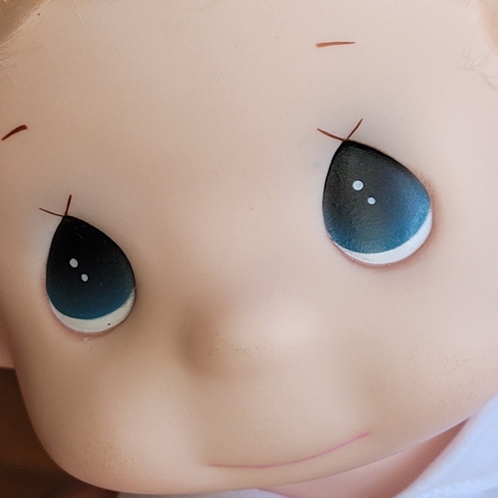 PRECIOUS MOMENTS - SAILOR SAM 15" Doll Limited - Navy Porcelain In Box BLACK TIE - Picture 12 of 14